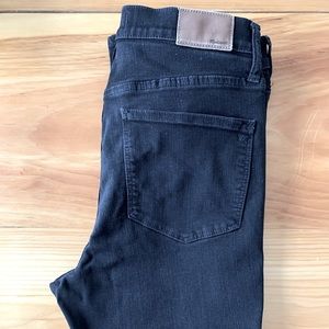 Madewell Roadtripper Black Skinny Jeans